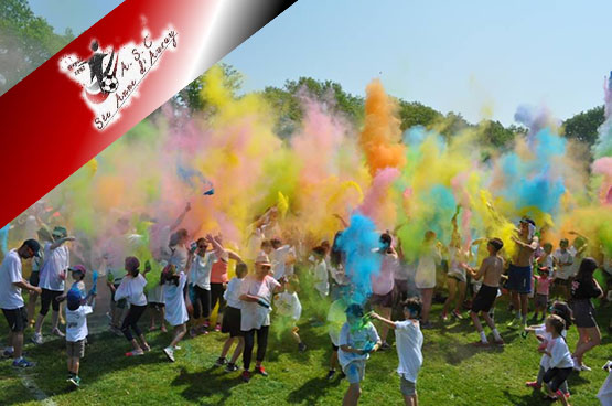 Final coloré Course de couleurs dans le Morbihan 56