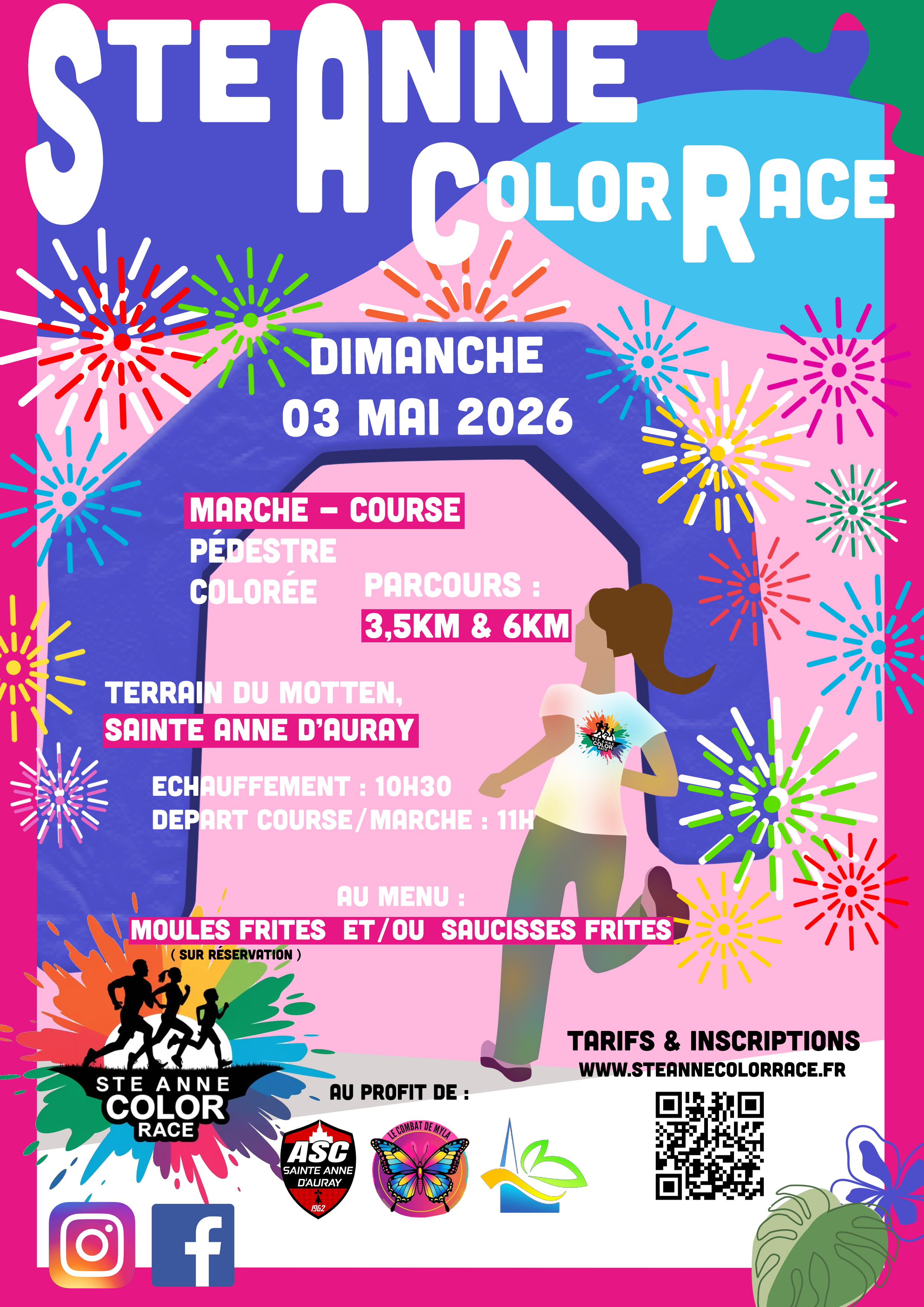 Affiche Color Run 2026